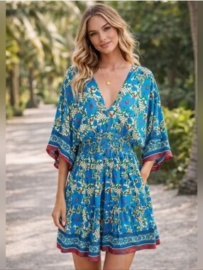 knee length dresses for ladies Sweet Nothings Embroidered Cotton Mini Dress
